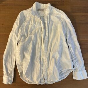 Everlane White Linen Shirt